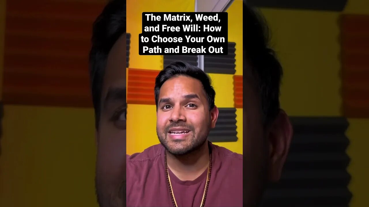 Are You Controlled by Your Habits or Your Choices? #Weed and #matrix #askabhinav