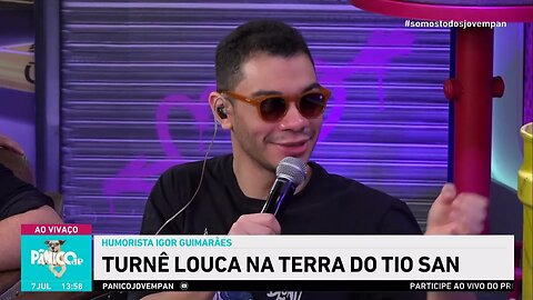 TÁ PITCHURUCO, MEU FILHO? IGOR GUIMARÃES DEU UMA PASSADINHA NO PÂNICO