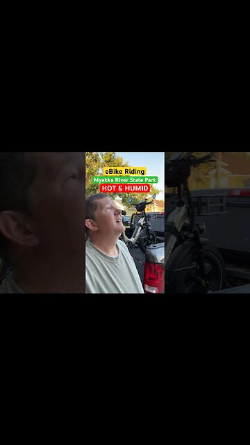 eBike Riding Myakka River HOT …. #ebike #electricbike #ebikelife