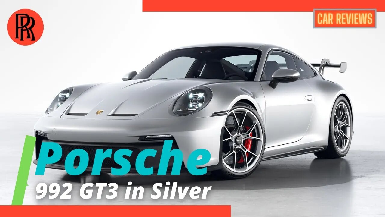 Porsche 991 GT3 RS Touring in Silver.