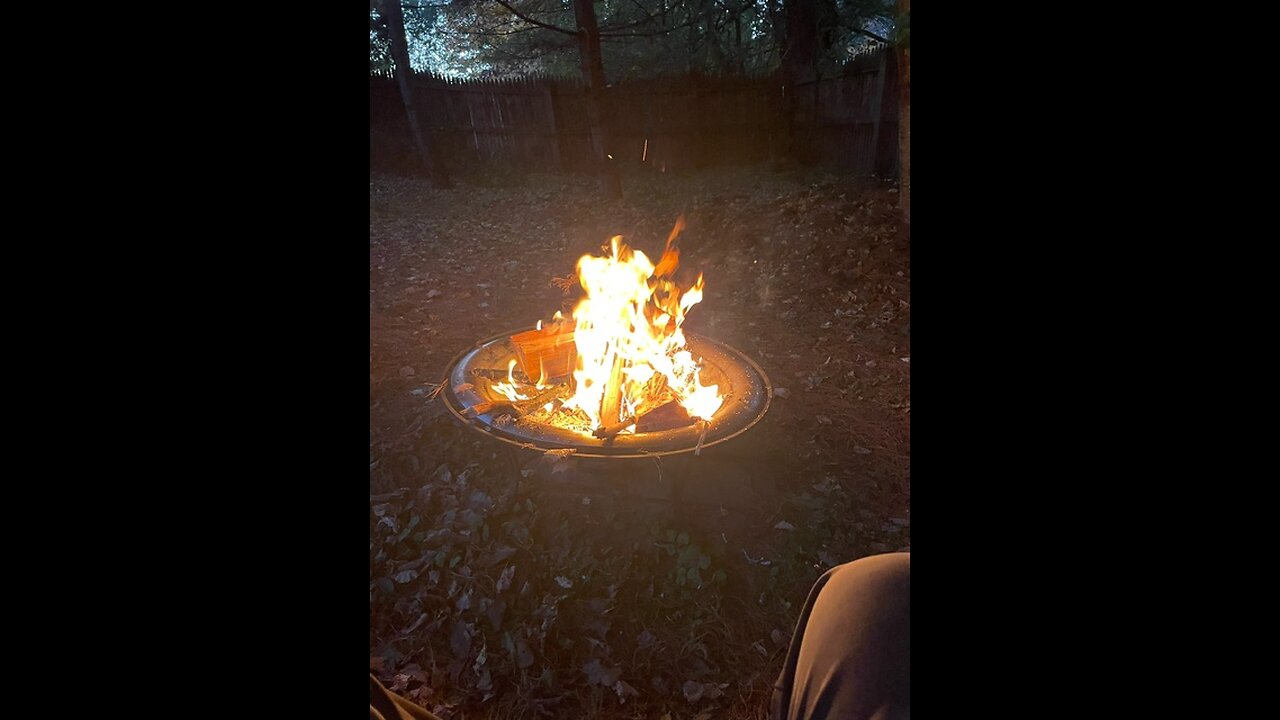 Halloween fireside chat