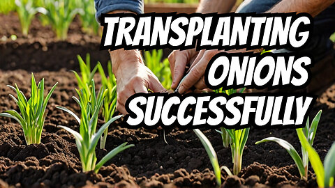 onion transplanting guide for south Texas!