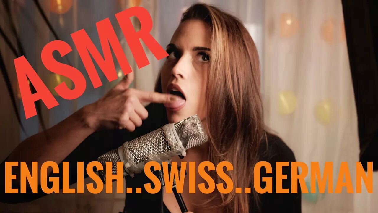 ASMR Gina Carla 💆🏽‍♀️ Soft Whispering! English..Swiss..German!