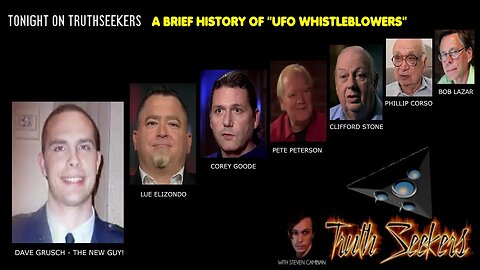 A brief history of "UFO WHISTLEBLOWERS"