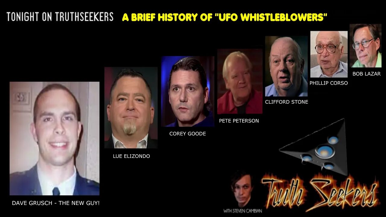 A brief history of "UFO WHISTLEBLOWERS"