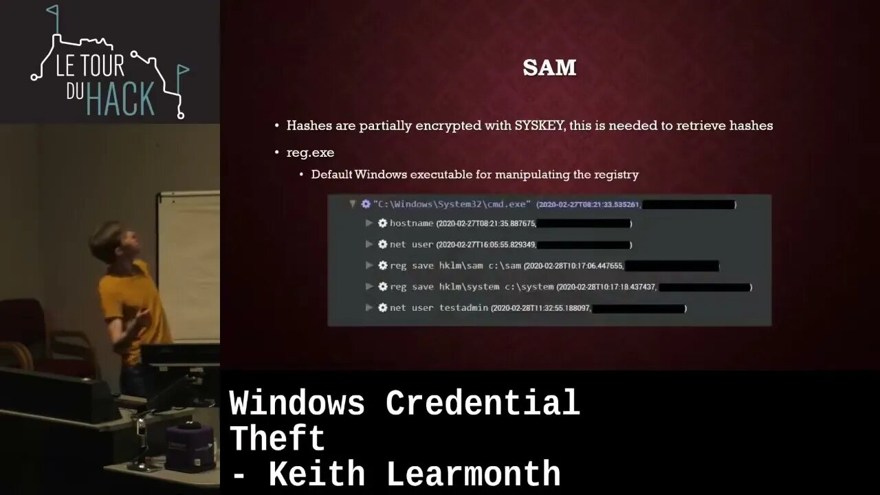 Windows Credential Theft by Keith Learmonth