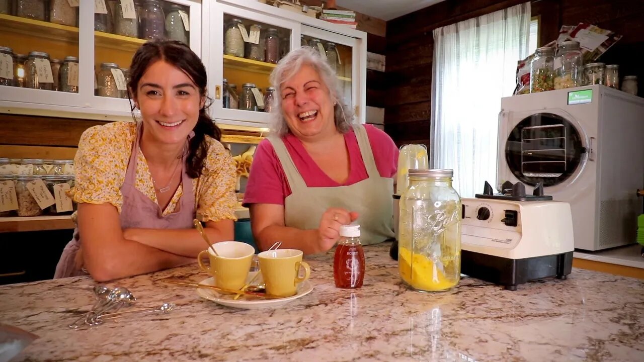 Laughing through the MISHAPS… Let’s make “Better Than Store Bought” Immune Drinks!