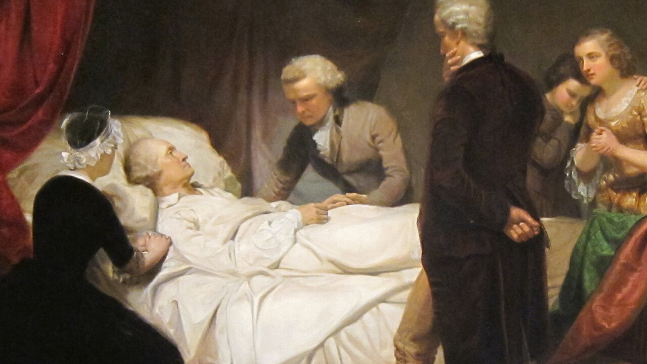 How did President George Washington die?