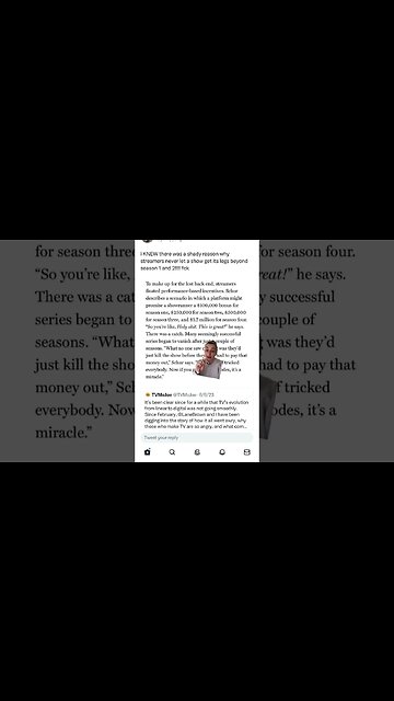 Why Streaming Services Cancel Shows