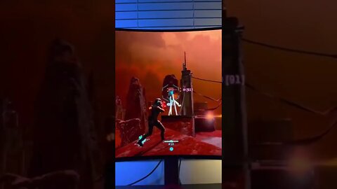 Returnal on a LG 45” UltraGear OLED! See link for full video #gamingsetup #gaming #returnal