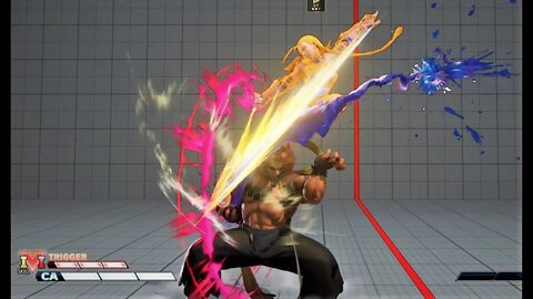 Taunt bait Cammy EX Dive Kick Parry Into RAGING DEMON