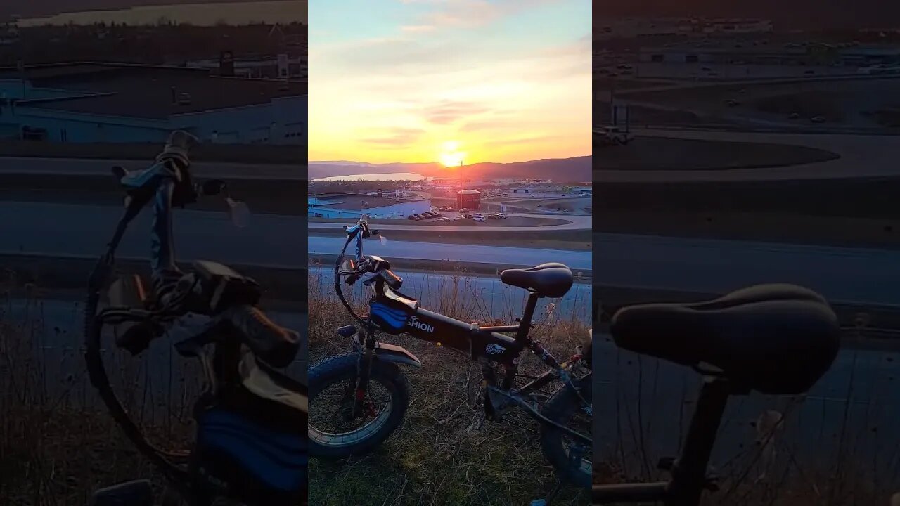 let's go for a sunset rip on ebike