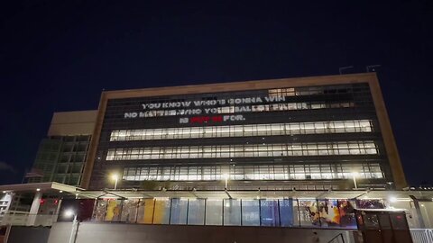 🇷🇺🇺🇸Message on the building of the US Embassy in Moscow.