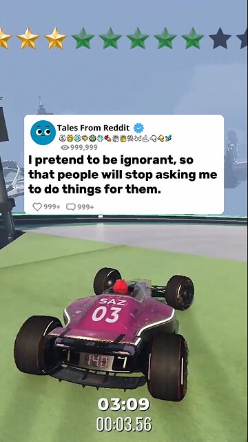 I pretend to be ignorant, so that people will stop asking me to do things for them.