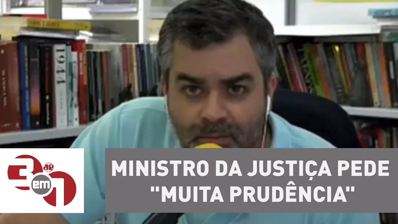 Ministro da Justiça pede "muita prudência" antes de prender o ex-presidente Lula