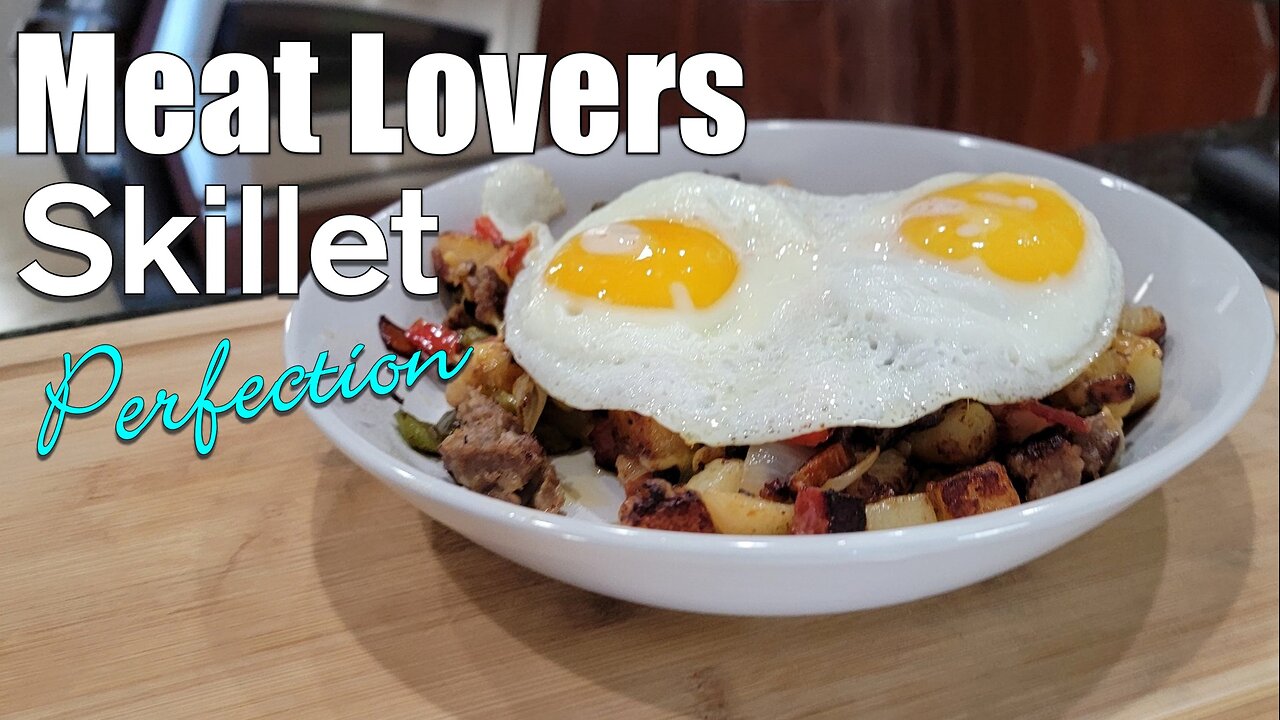 The Perfect Meat Lovers Breakfast Skillet