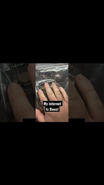 My internet connection is DOWN!