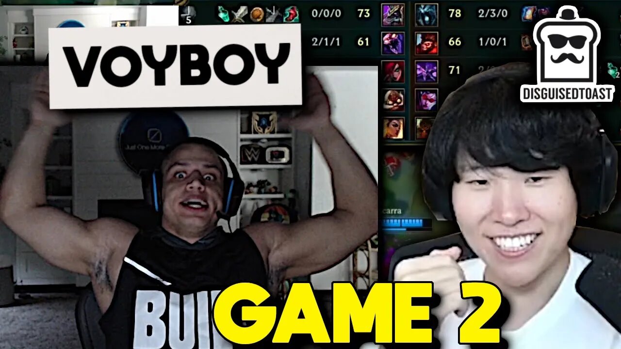 Tyler1 Reacts to Disguised Toast's Team Showmatch 2 [DSG vs Voyboy Scarra Dyrus Shiphtur Imaqtpie]