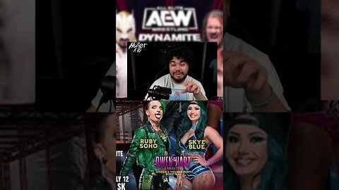 Ruby Soho 🆚 Skye Blue ➡ #aew #predictions
