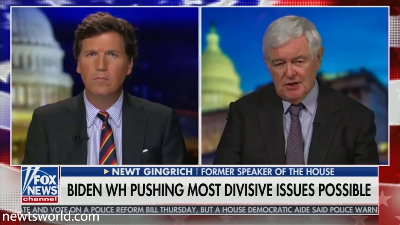 Newt Gingrich on Fox News Channel's Tucker Carlson Tonight | March 3, 2021