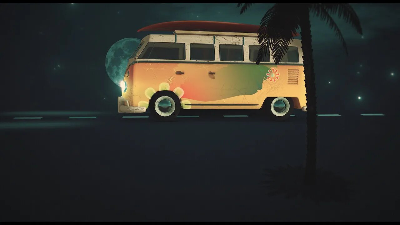 After Effects Template - Hippie van / Food Truck