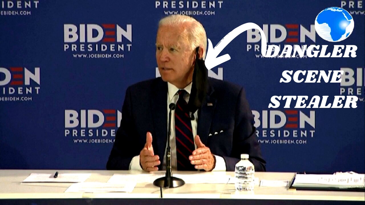 Ear-Dangling Biden Declares Floyd Death Had More Impact than King Assassination