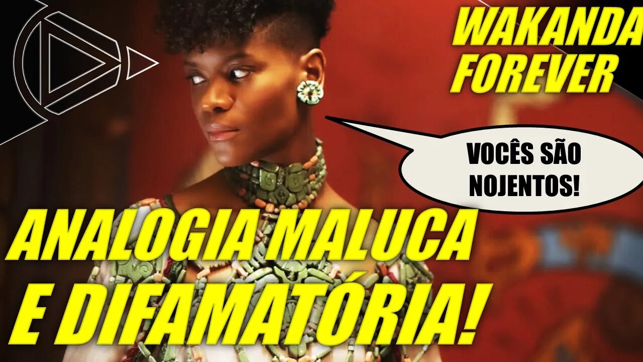 Pantera Negra: Mídia Ataca Letitia Wright e a Difama Descaradamente #HORAPLAY
