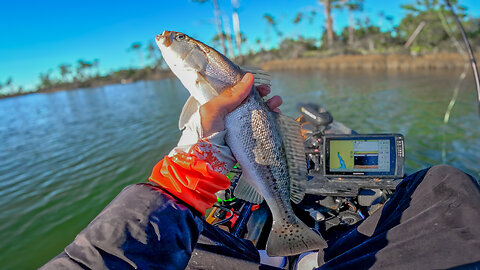 Panama City Bayou Fishing for Keeper Trout