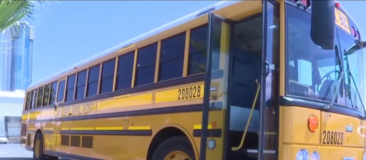 School Bus Safety Week in Las Vegas
