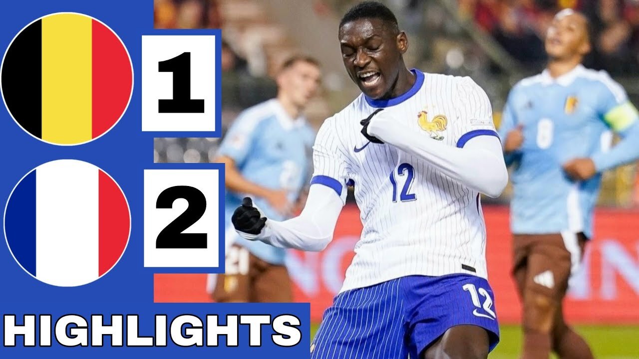 🔵Belgium vs France (1-2) Extended HIGHLIGHTS _ UEFA Nations League