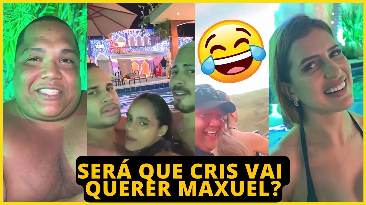 A HISTÓRIA DE MAXUEL E CRIS ESTÁ CADA DIA MAIS SÉRIA E CARLINHOS ACHA QUE VAI ROLAR NA FESTA VERDE