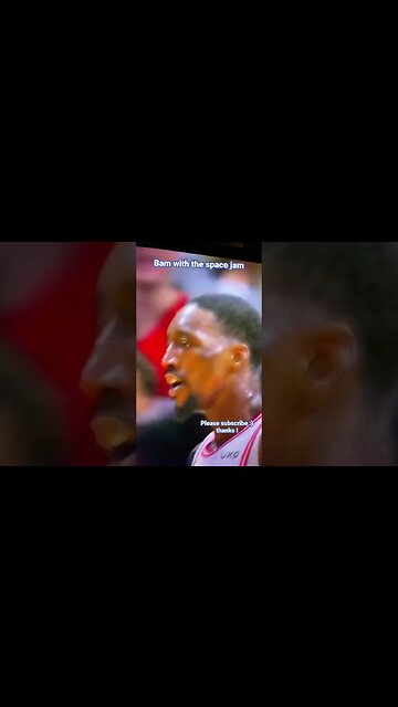 Bam Adebayo with the Space Jam over Nets Joe Harris #bambam #nba #dunk #bamadebayo