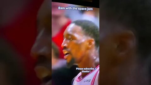 Bam Adebayo with the Space Jam over Nets Joe Harris #bambam #nba #dunk #bamadebayo