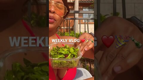 Weekly vlog , Thank you 🙏🏽 for reaching 100 subscribers ❤️🥂🎉 #vlogs #subscribe