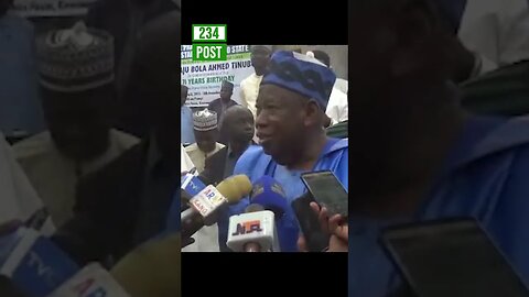 Ganduje Fumes Over Governor-Elect's loan Restrictions #shortvideo