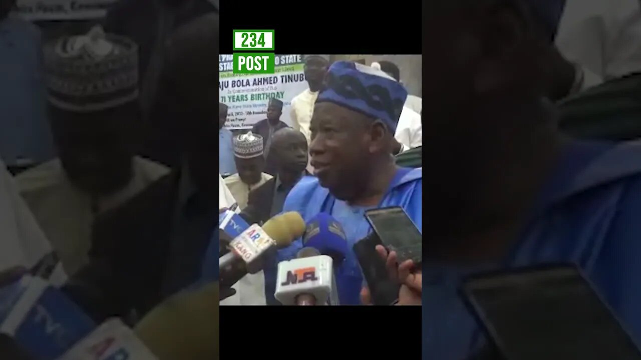 Ganduje Fumes Over Governor-Elect's loan Restrictions #shortvideo