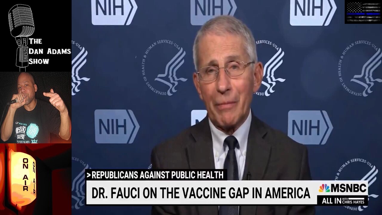 Fauci Wants Americans To ‘Get Over This Political Statement’ of Not Getting Vaccinated