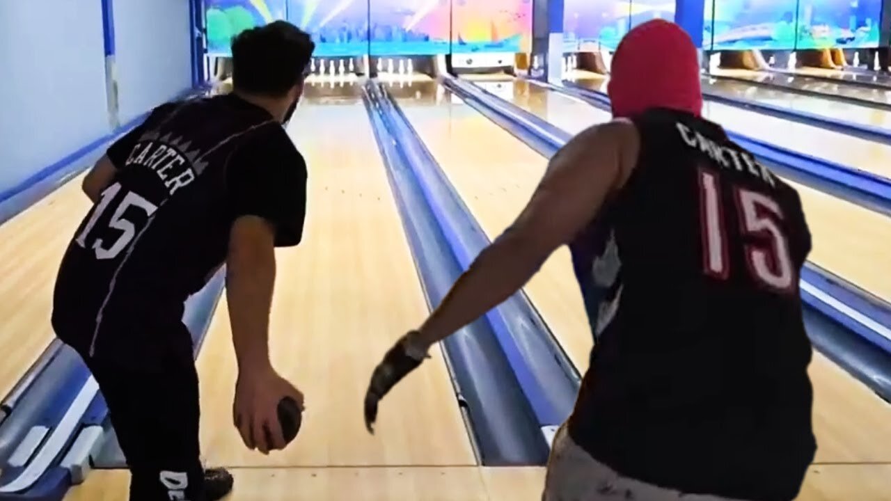 Adin Ross Goes Bowling With Fousey!