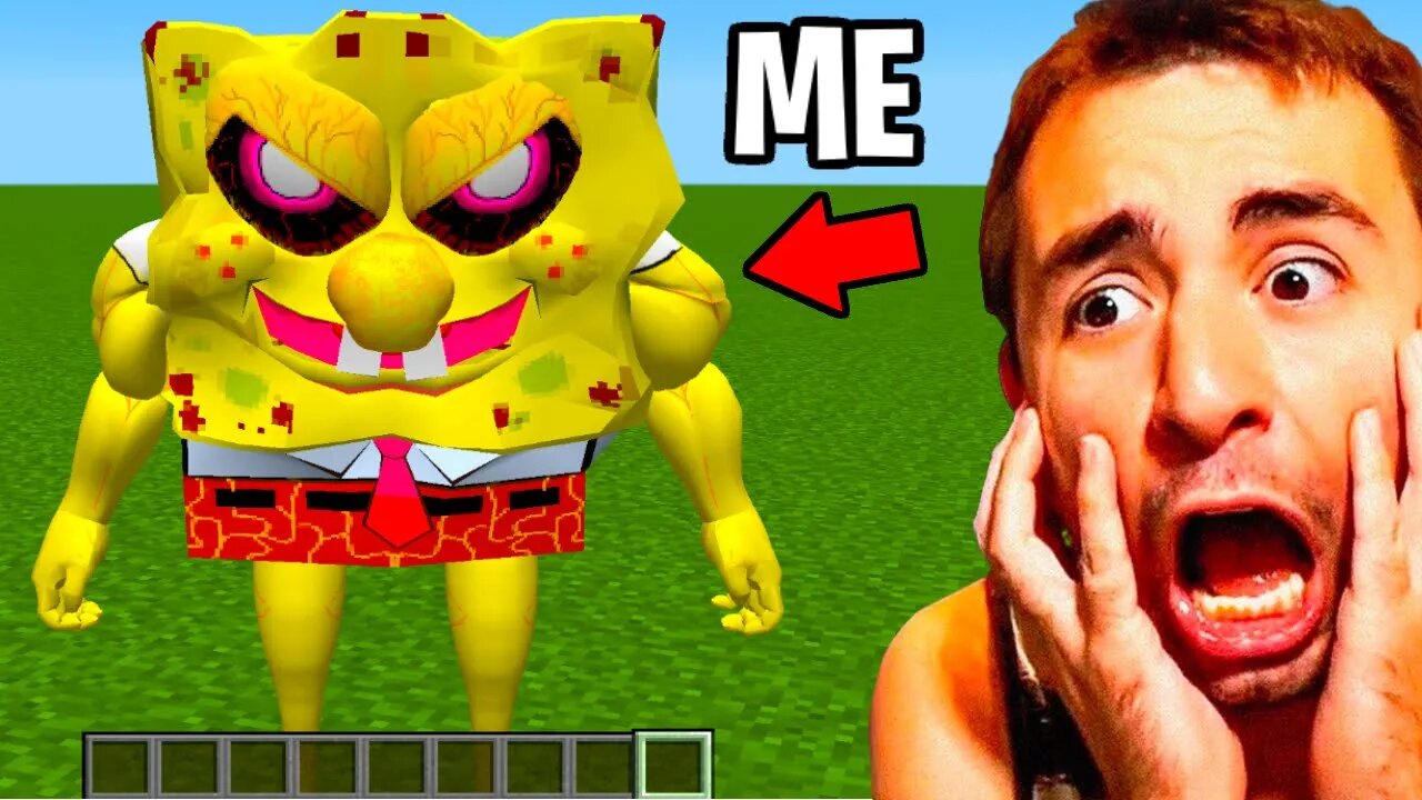 Trolling As SPONGEBOB.EXE in Minecraft