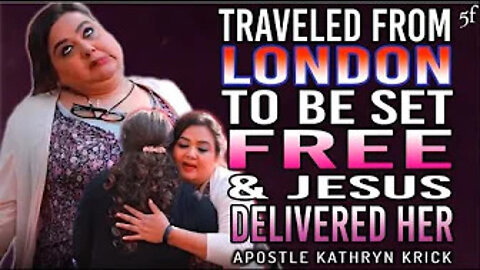 Traveled from London to be Set Free & Jesus Delivered Her