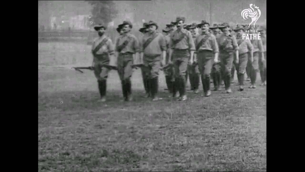 Rare Footage of the Boer War 1899