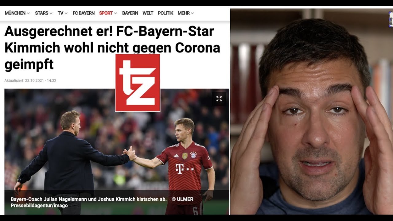 FC-Bayern-Star Kimmich, seine (Nicht-)Impfung und wie (Corona-)Ideologie Hirn frisst.