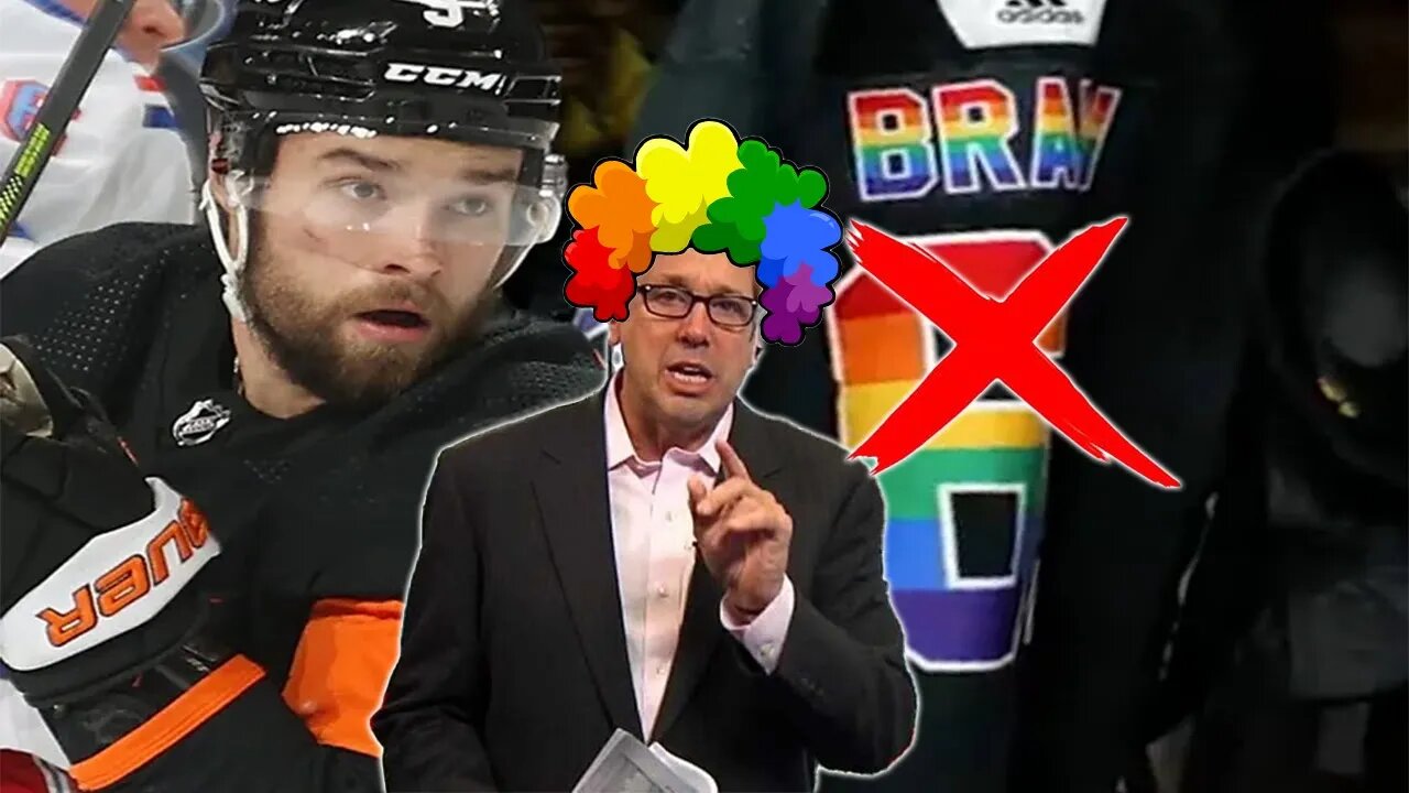 NHL Network analyst suggests Ivan Provorov go to Russia! FIGHT Ukraine after LGBT jersey contraversy