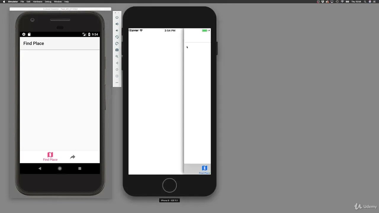 69 - Adding a Side Drawer | REACT NATIVE COURSE