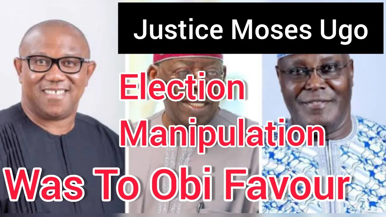 Justice Moses Ugo Results Manipulation Was In Favour Of Labour Party #Tribuna #Obi #Donald Trump