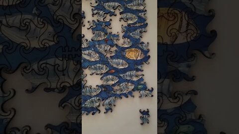 Fishies is almost compete, finally! #puzzles #shorts #fish