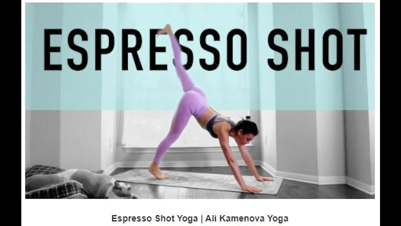 Espresso Shot Yoga | Intense Workout | Summer Ready Body 🔥