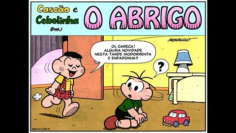 Cascão&Cebolinha em-O abrigo | Gibis do Rapha 2