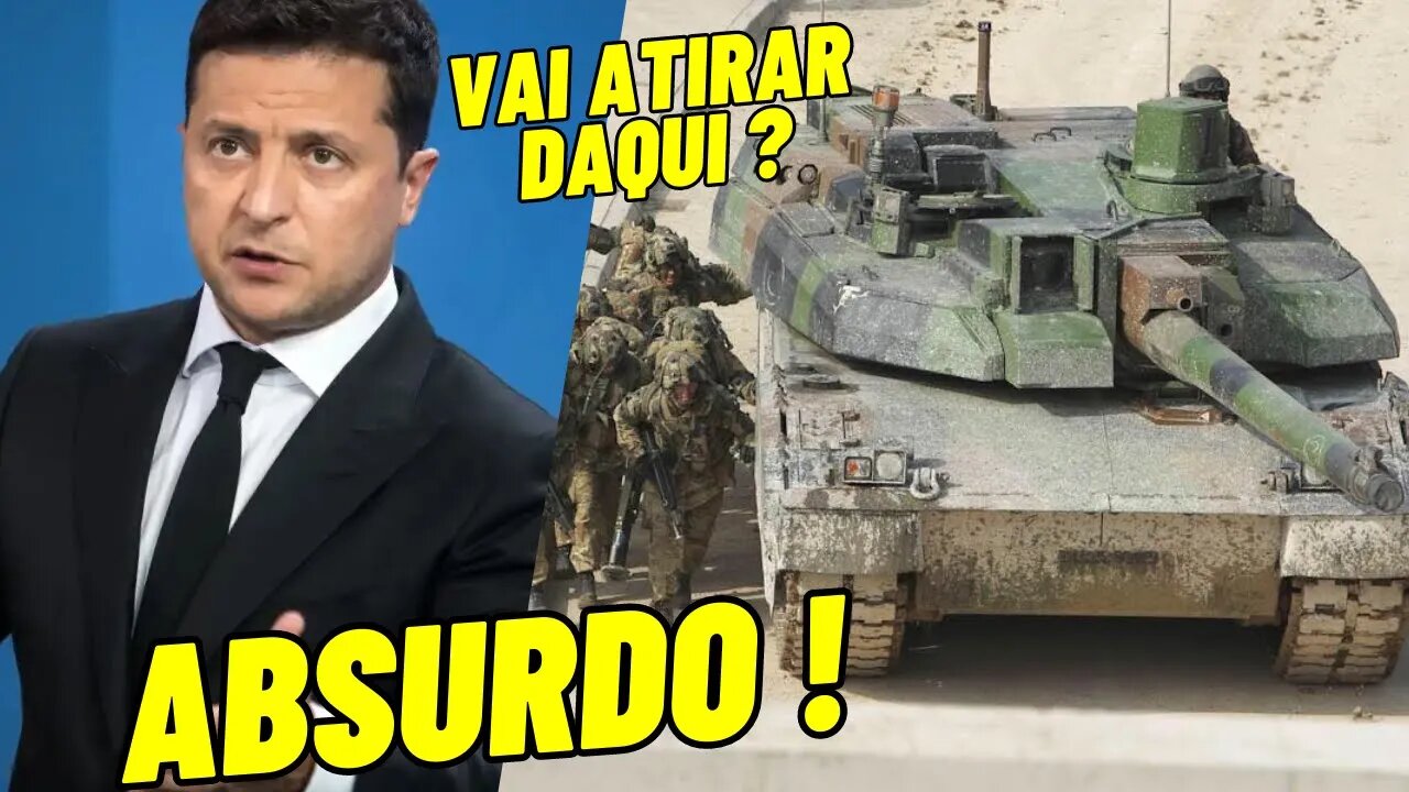 ARMA PARA UCRÂNIA QUE DEIXOU OS RUSSOS E ENLOUQUECIDOS