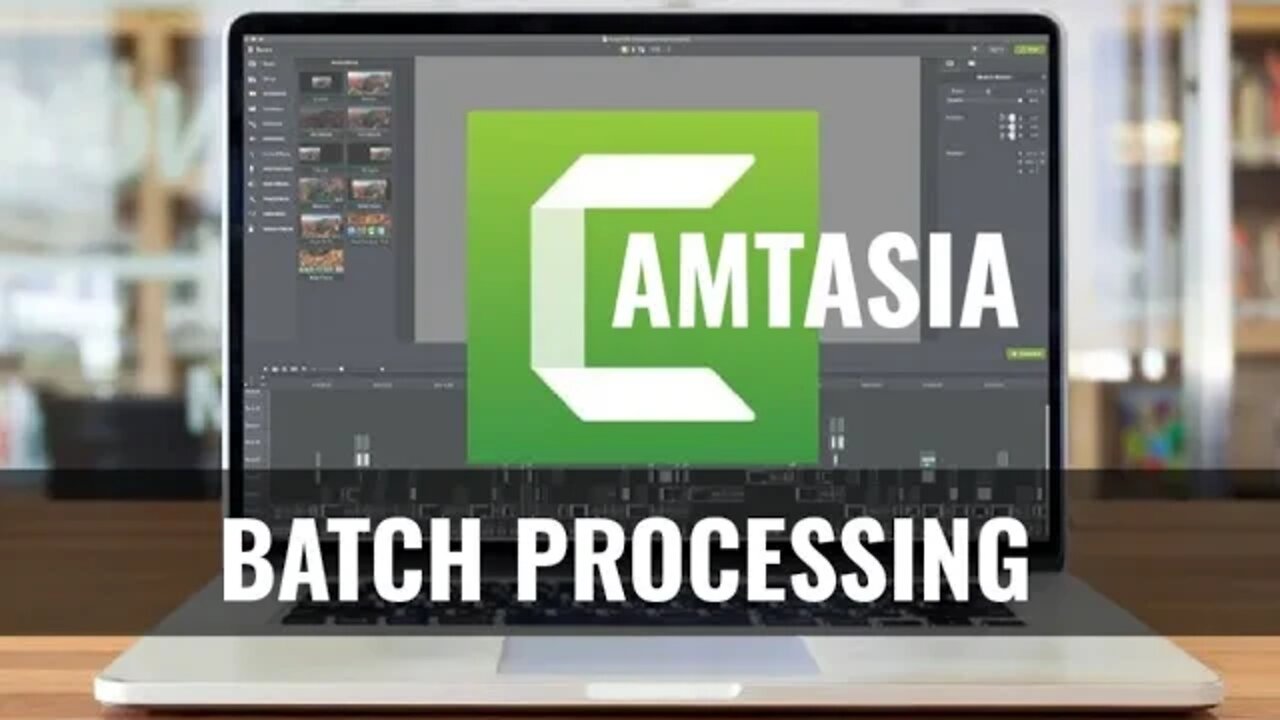 Camtasia Batch Processing with multiple file formats